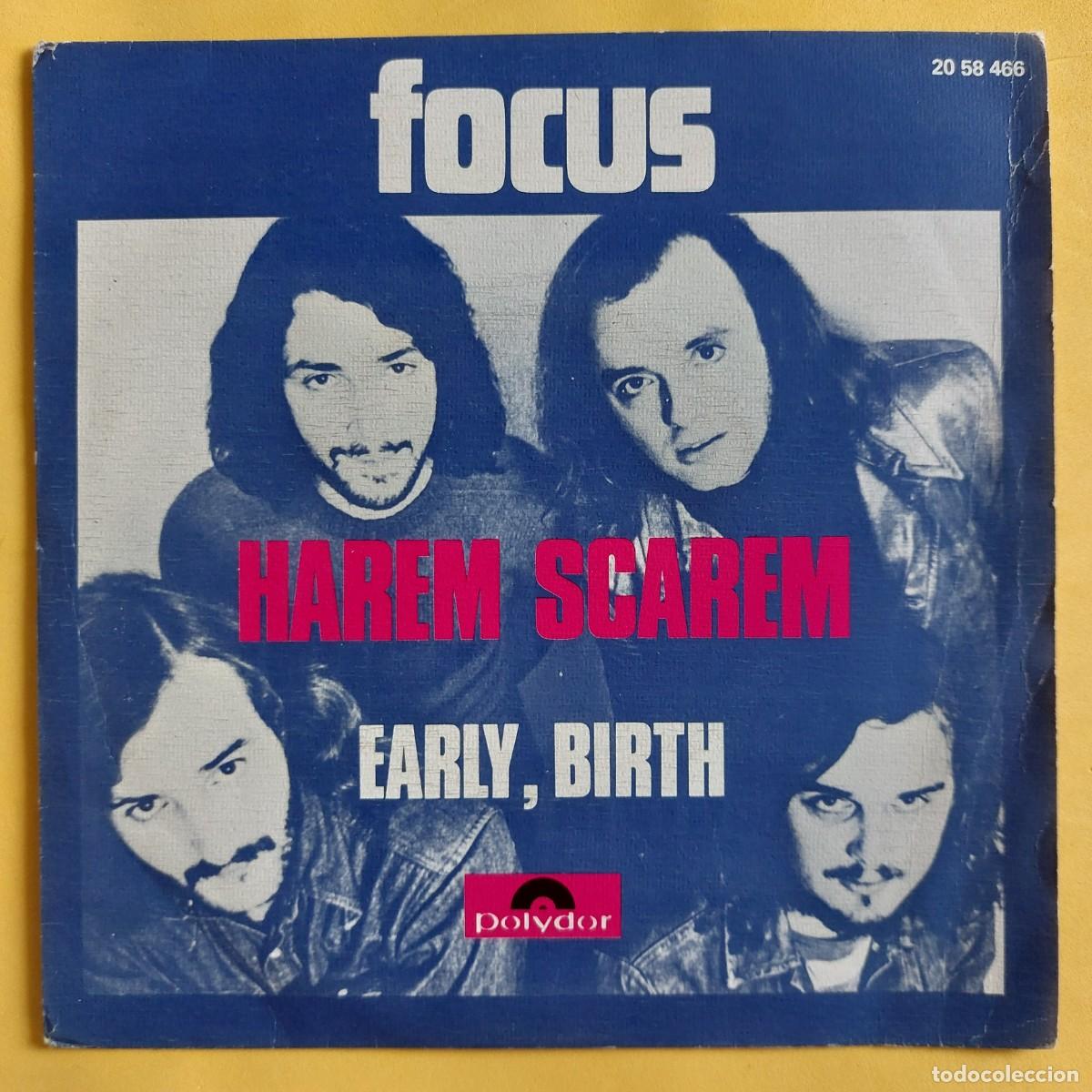 Discos de vinilo: SINGLE * FOCUS * HAREM SCAREM - Foto 1