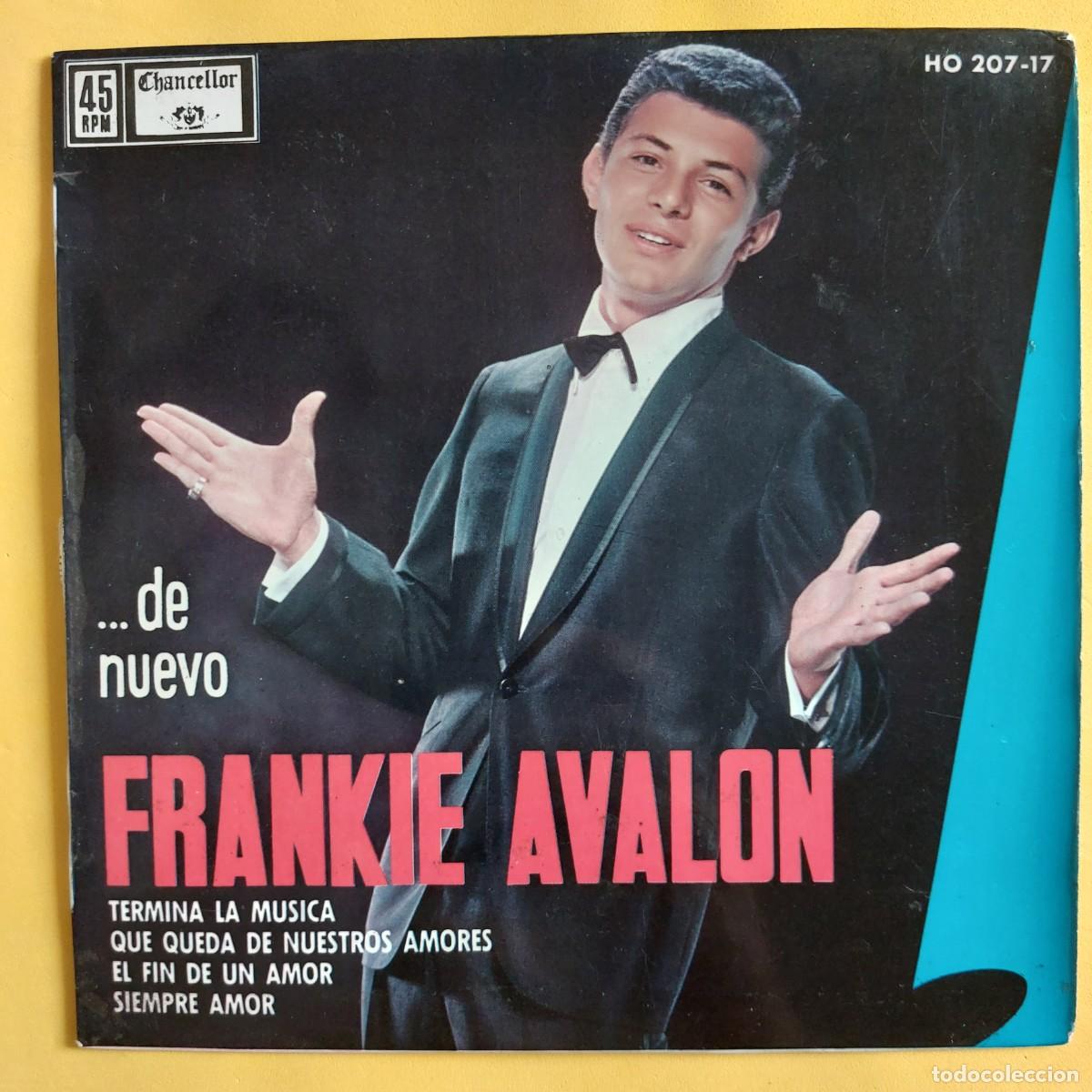 Discos de vinilo: EP * FRANKIE AVALON * TERMINA LA MUSICA - Foto 1