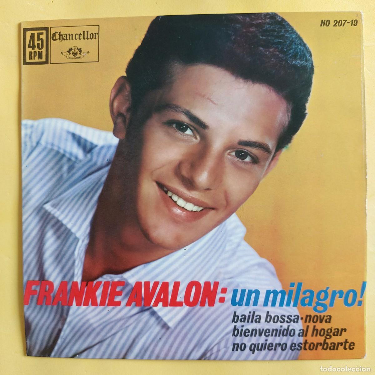 Discos de vinilo: EP * FRANKIE AVALON * UN MILAGRO - Foto 1