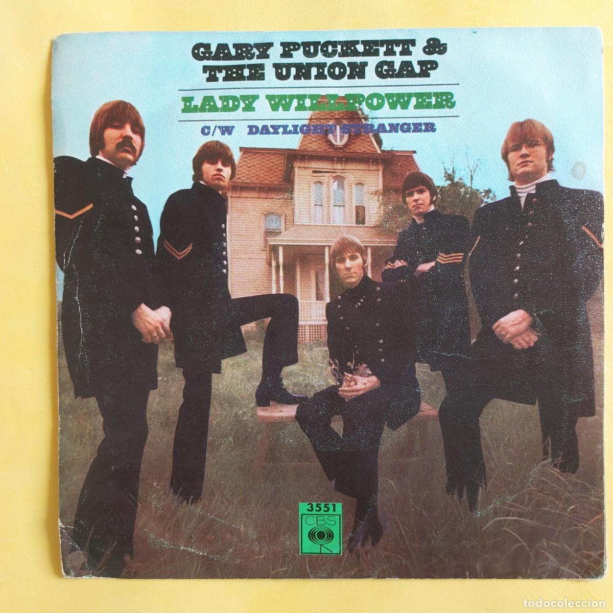 Discos de vinilo: SINGLE * GARY PUCKETT & THE UNION GAP * LADY WILLPOWER - Foto 1
