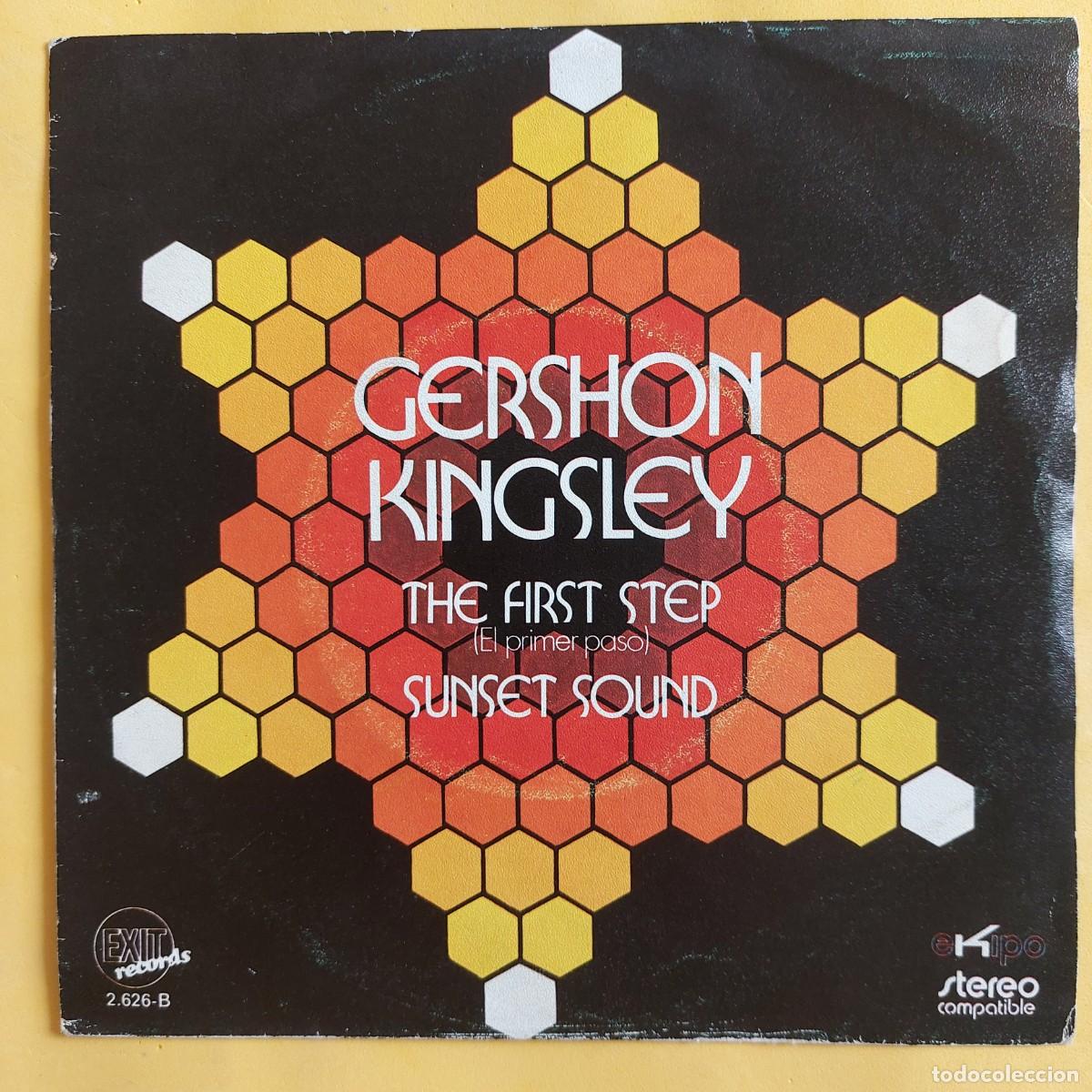 Discos de vinilo: SINGLE * GERSHON KINGSLEY * THE FIRST STEP - Foto 1