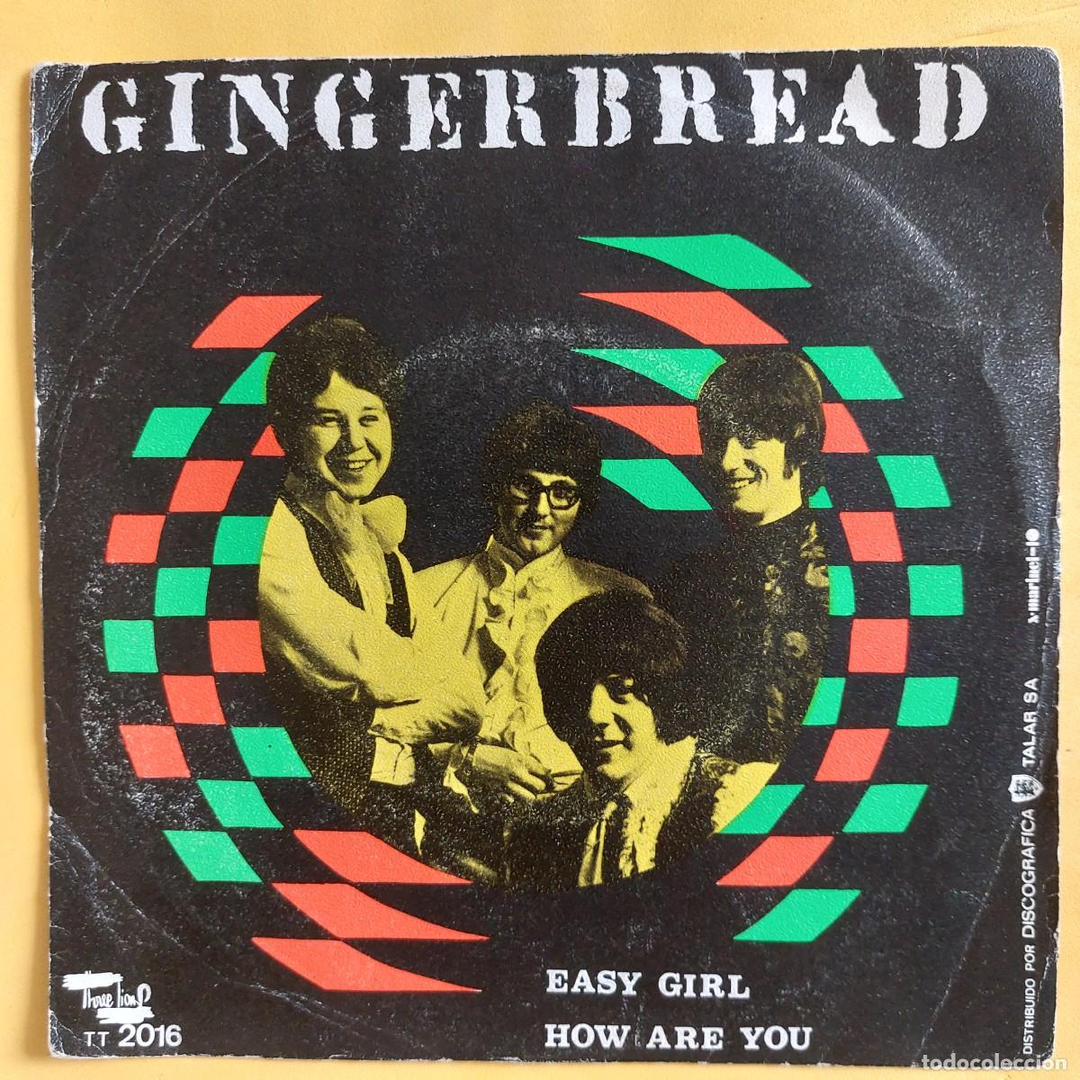 Discos de vinilo: SINGLE * GINGERBREAD * EASY GIRL - Foto 1