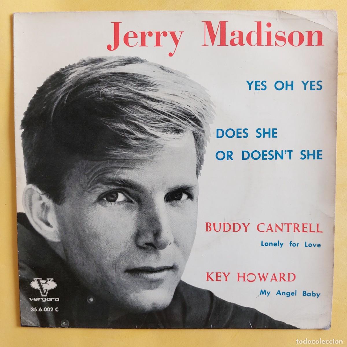 Discos de vinilo: EP * JERRY MADISON * YES OH YES - Foto 1