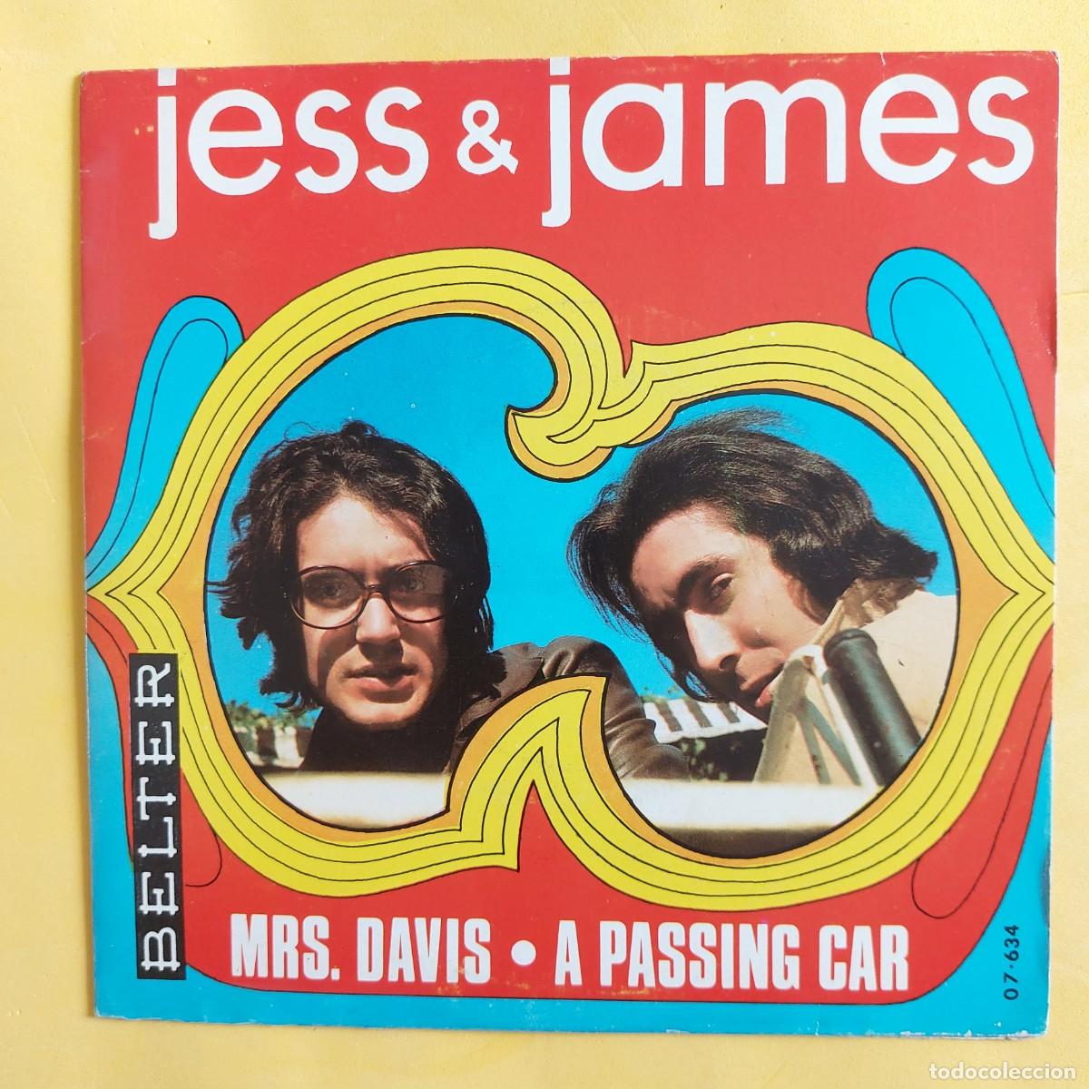 Discos de vinilo: SINGLE * JESS & JAMES * MRS. DAVIS - Foto 1