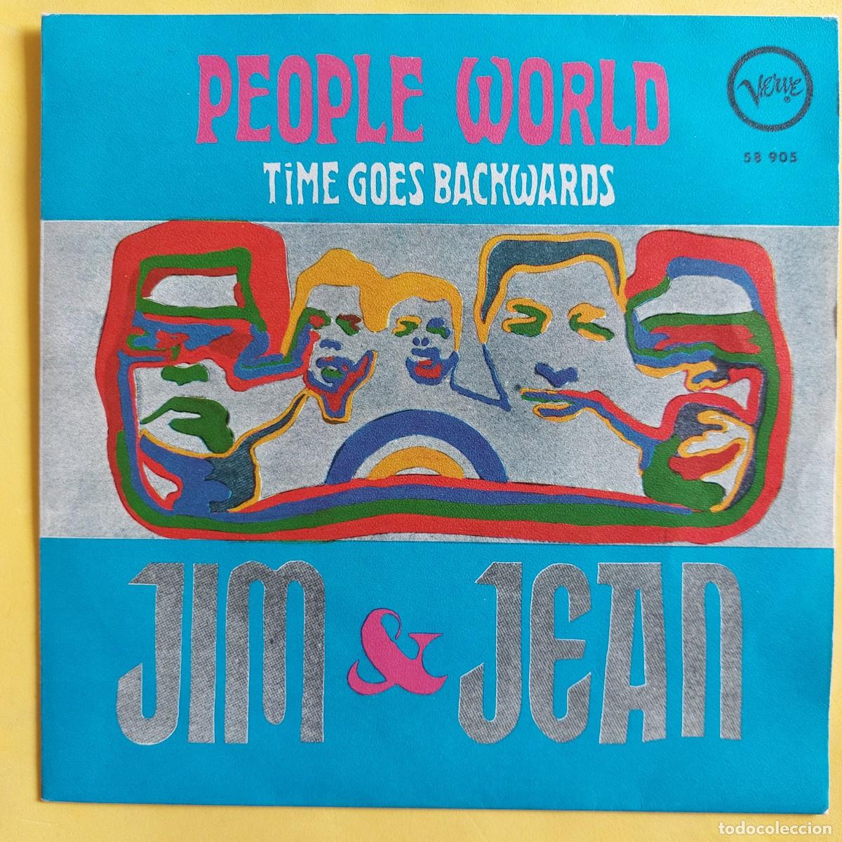 Discos de vinilo: SINGLE * JIM & DEAM * PEOPLE WORLD - Foto 1