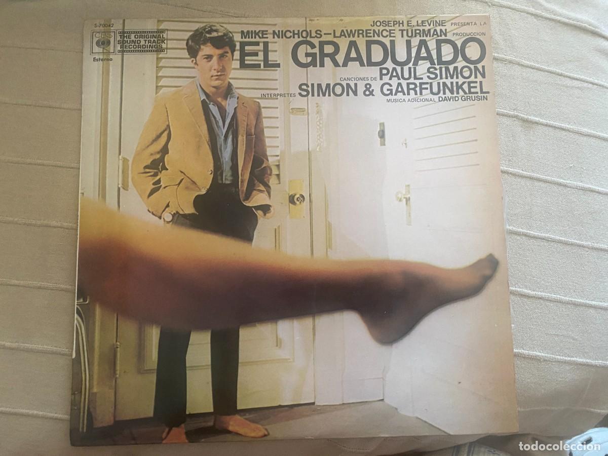 Discos de vinilo: LP BSO - EL GRADUADO - SIMON & GARFUNKEL - Foto 1
