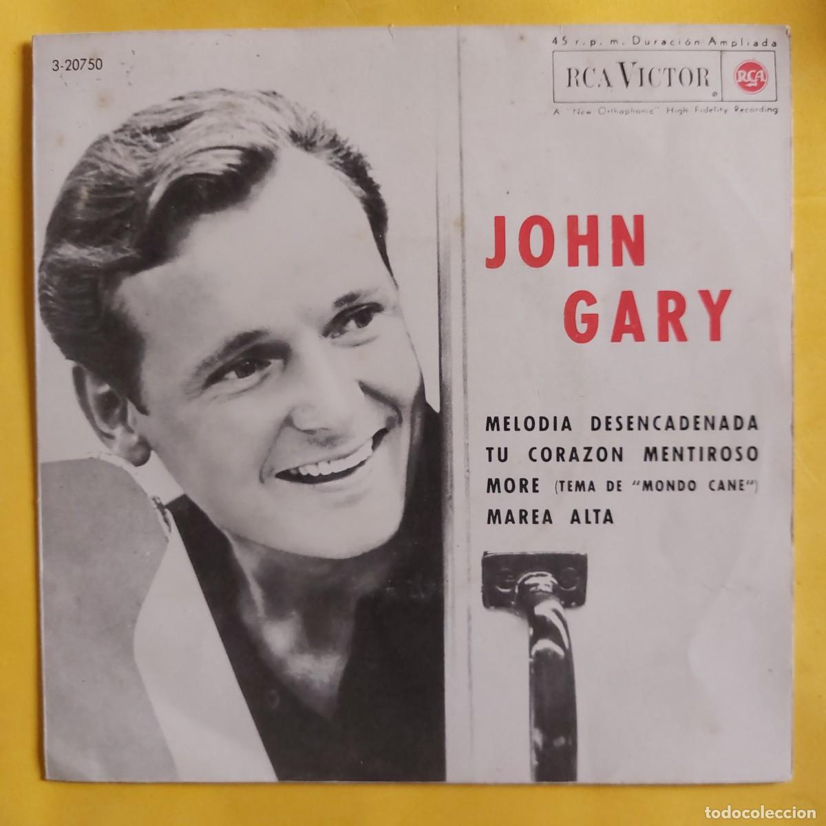 Discos de vinilo: EP * JOHN GARY * MELODIA DESENCADENADA - Foto 1