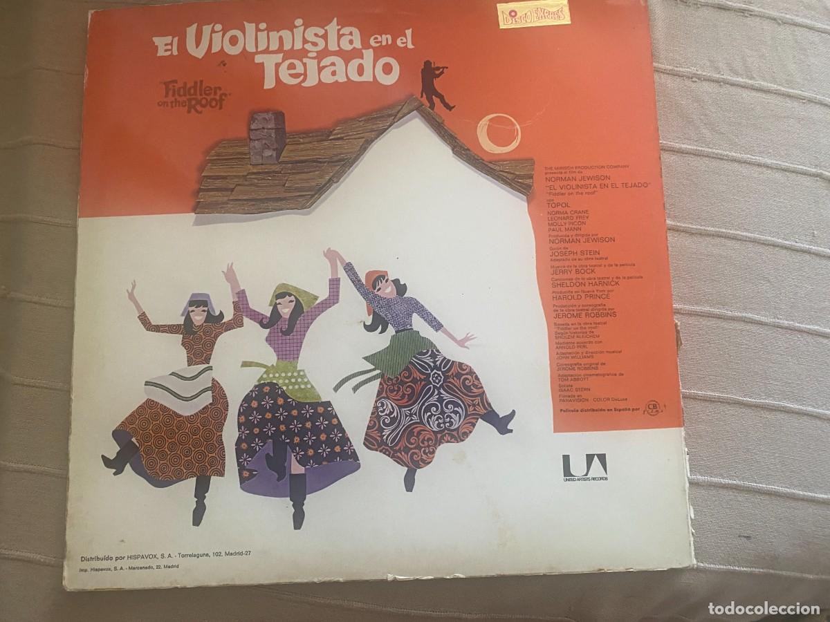 Discos de vinilo: LP B.S.O. - EL VIOLINISTA EN EL TEJADO - Foto 3