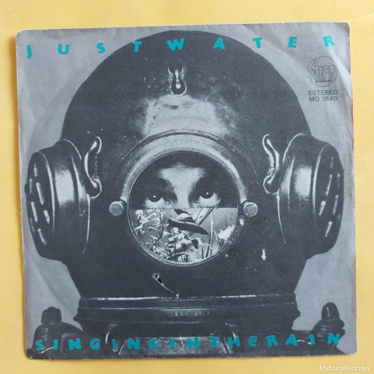 Discos de vinilo: SINGLE * JUST WATER * SINGING IN THE RAIN - Foto 1