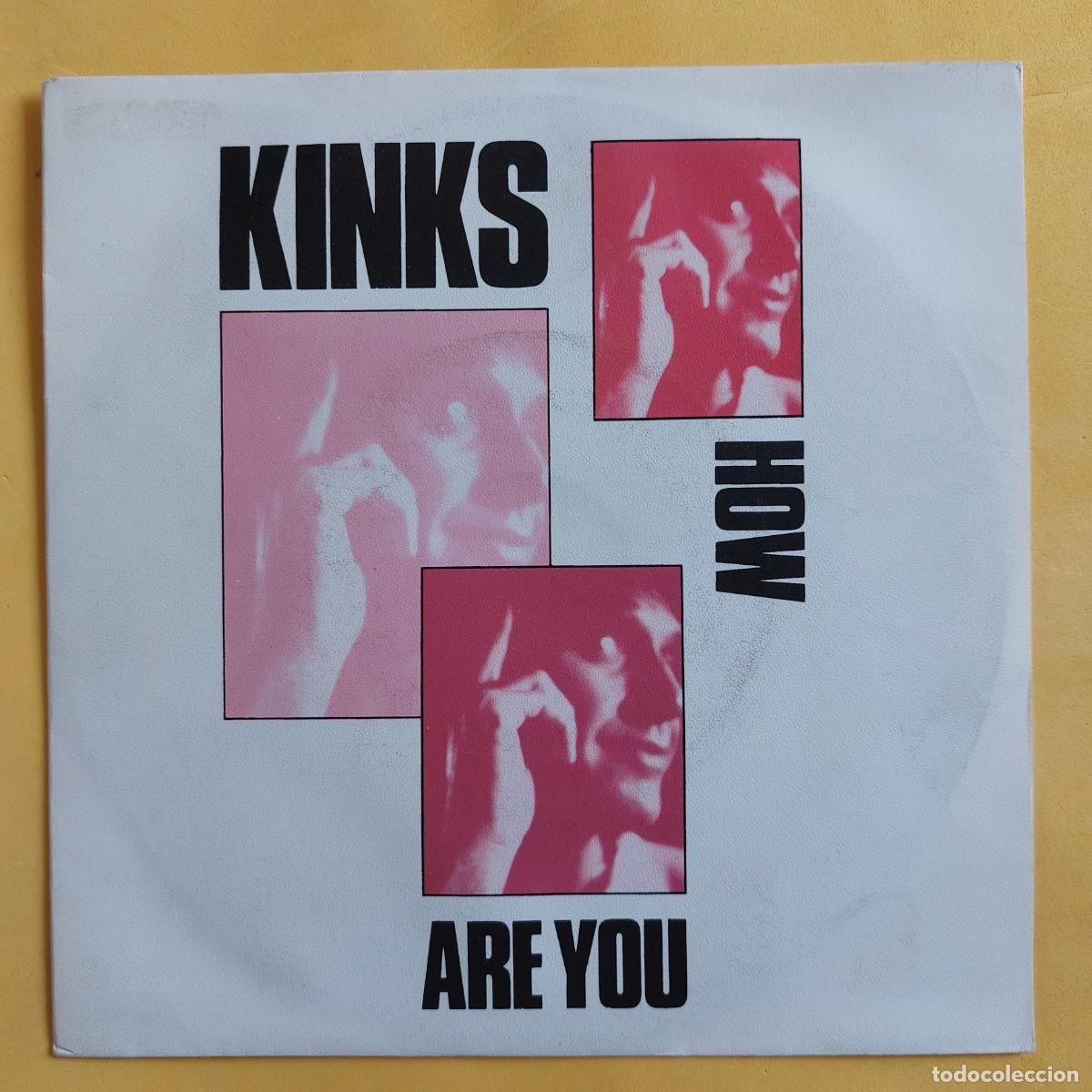 Discos de vinilo: SINGLE * KINKS * HOW ARE YOU - Foto 1