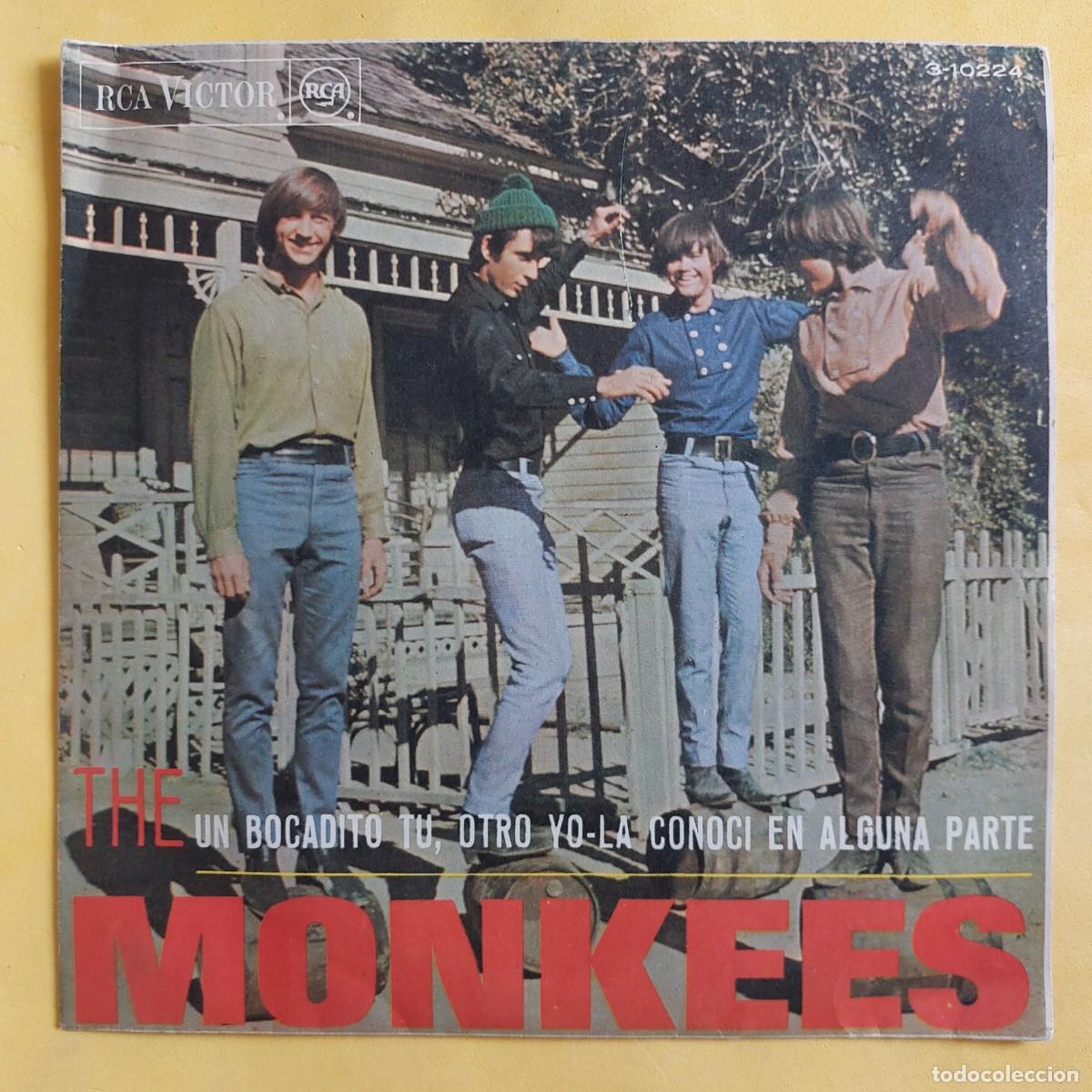 Discos de vinilo: SINGLE * LO MONKEES * UN BOCADITO TU, OTRO YO - Foto 1