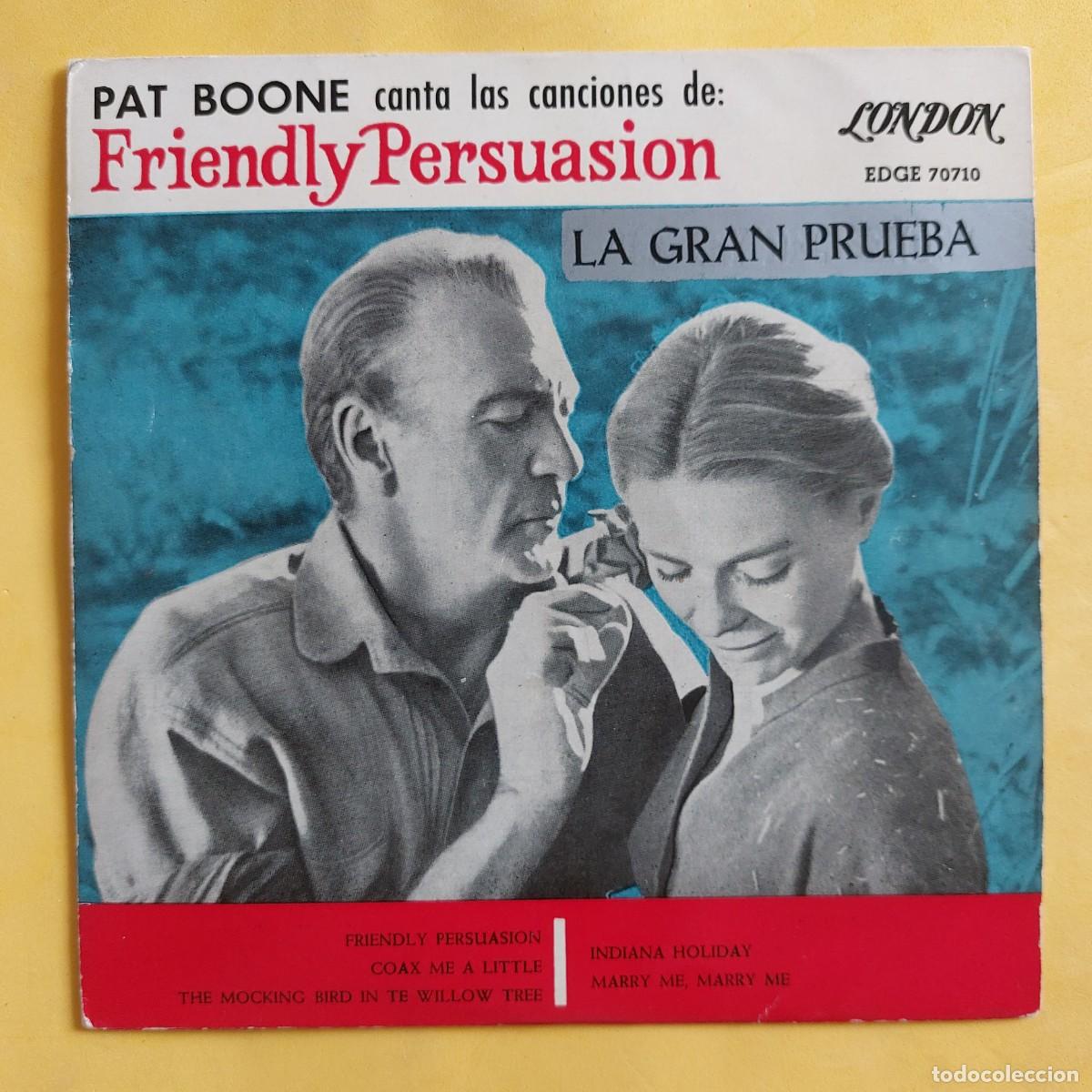Discos de vinilo: EP * PAT BOONE * LA GRAN PRUEBA - Foto 1