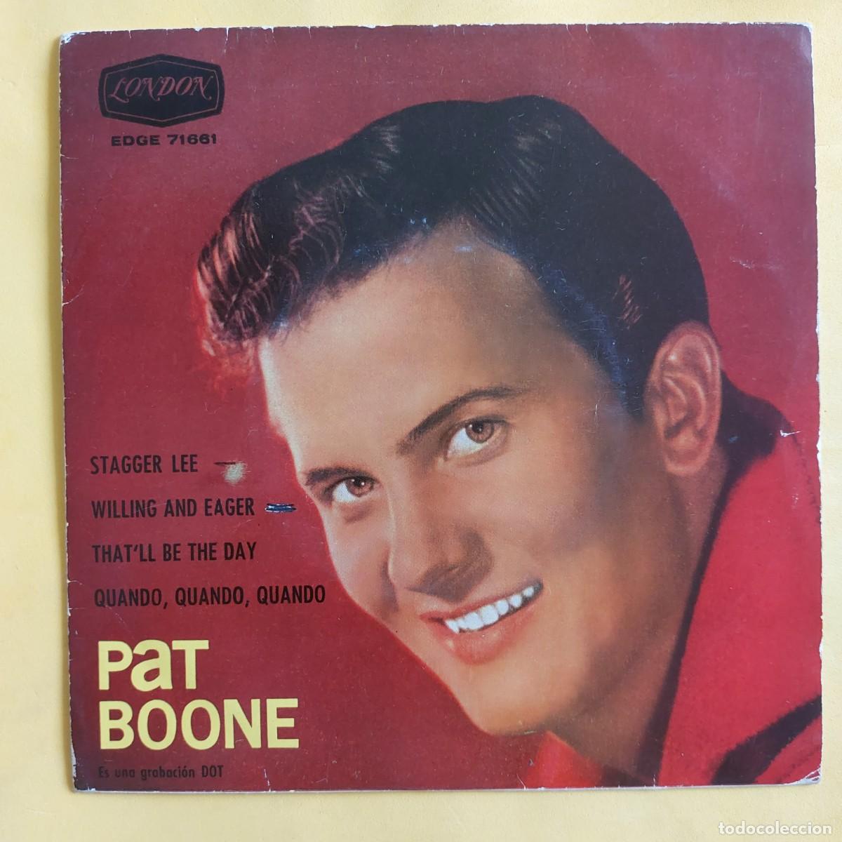 Discos de vinilo: EP * PAT BOONE * STAGGER LEE - Foto 1