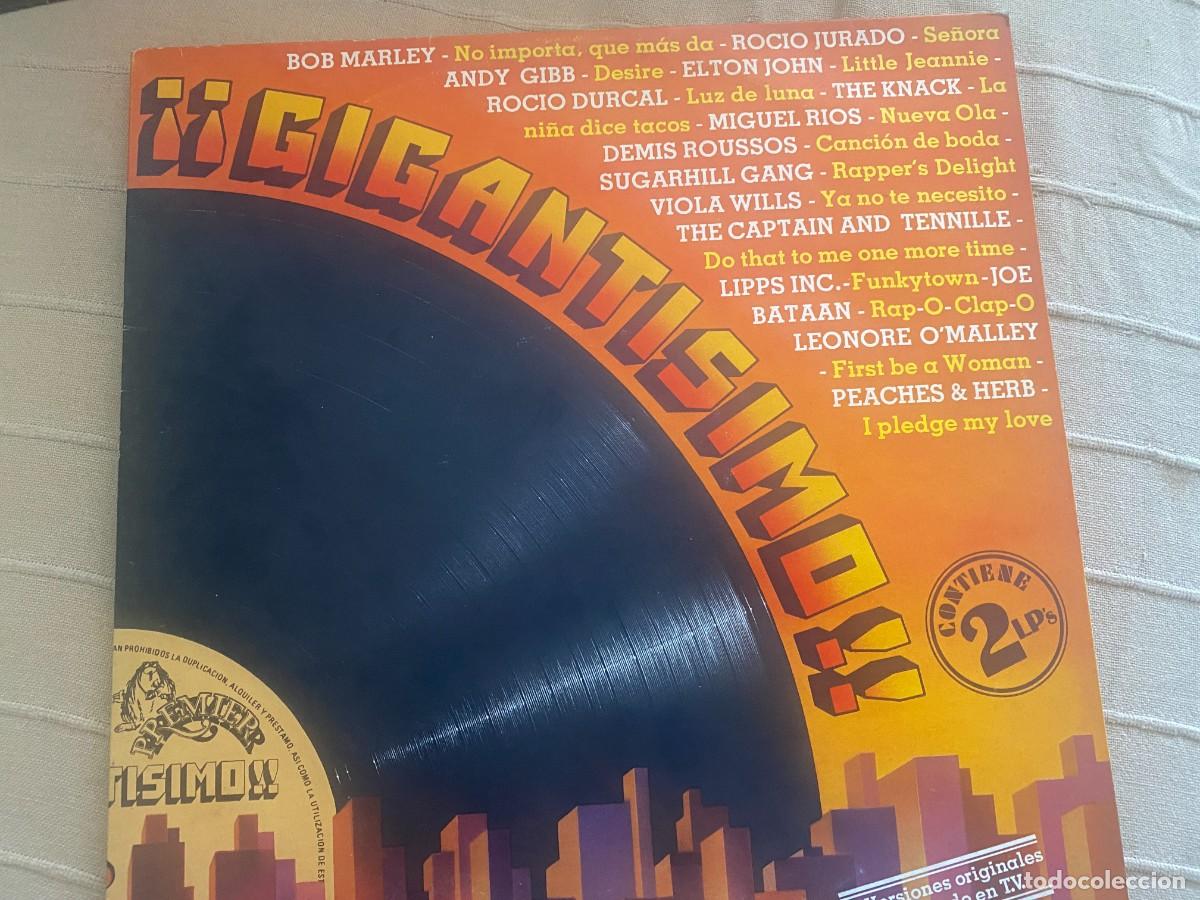 Discos de vinilo: LP DOBLE - GIGANTISIMO - EXITOS VARIOS - Foto 1