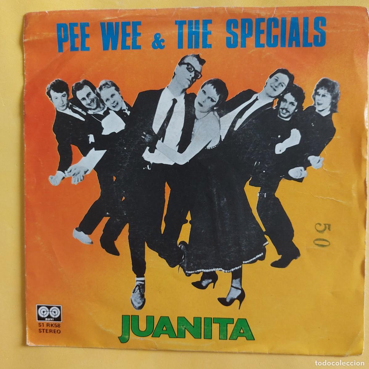 Discos de vinilo: SINGLE * PEE WEE & THE SPECIALS * JUANITA - Foto 1