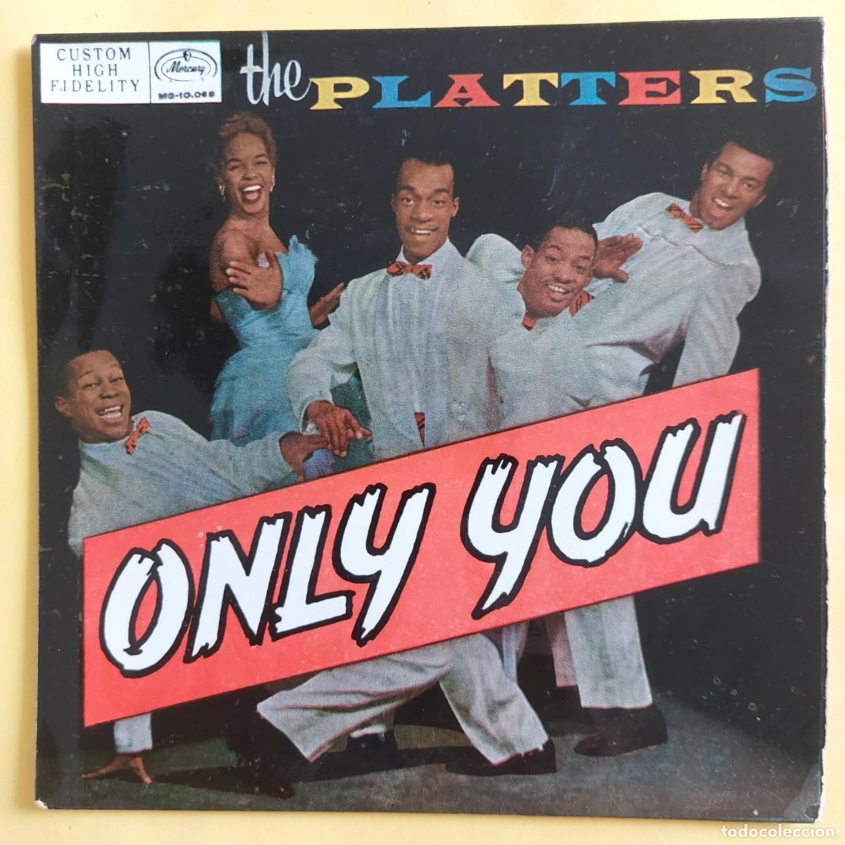 Discos de vinilo: EP * THE PLATTERS * ONLY YOU - Foto 1