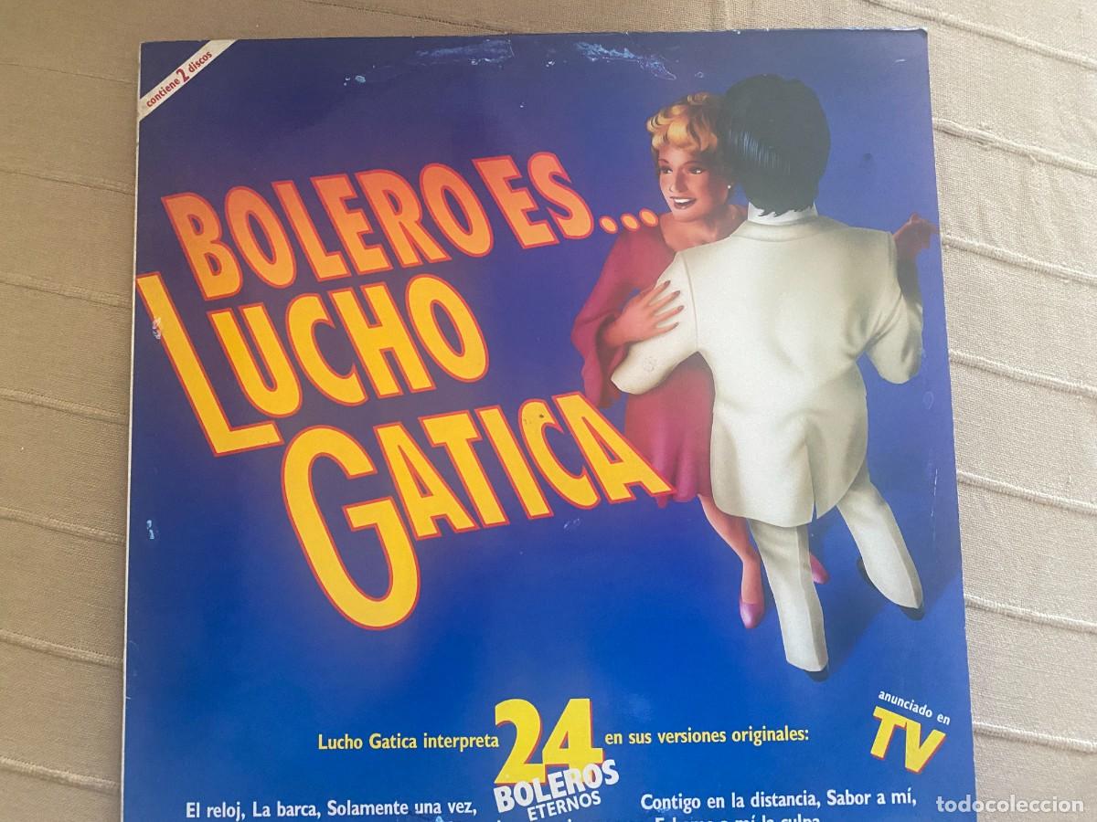 Discos de vinilo: LP DOBLE - LUCHO GATICA - BOLEROS - Foto 1