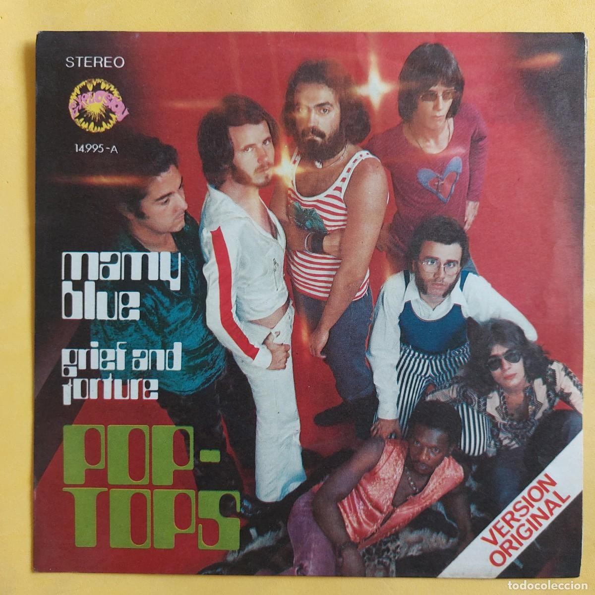 Discos de vinilo: SINGLE * POP - TOPS * MAMY BLUE - Foto 1