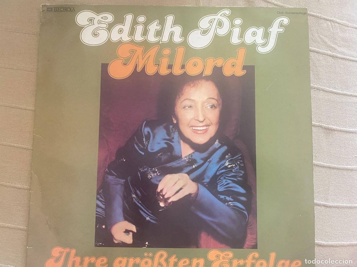 Discos de vinilo: LP EDITH PIAF - MILORD - Foto 1