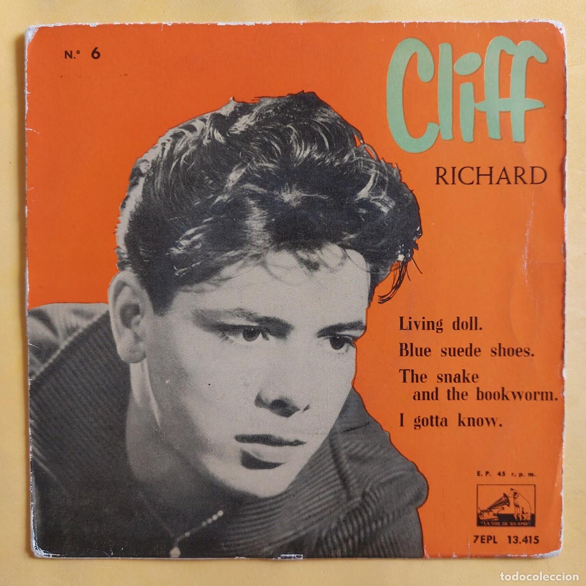 Discos de vinilo: EP * CLIFF RICHARD * LIVING DOLL - Foto 1
