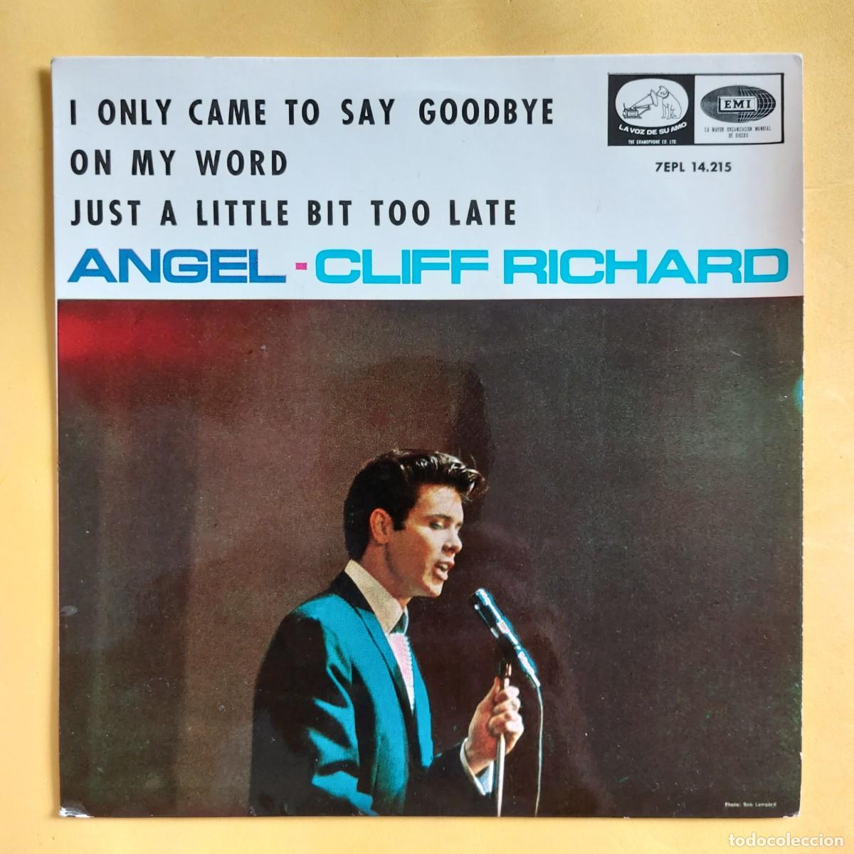 Discos de vinilo: EP * CLIFF RICHARD * ANGEL - Foto 1