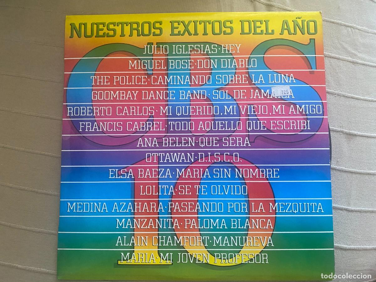 Discos de vinilo: LP NUESTROS EXITOS DEL A&Ntilde;O - VARIOS - Foto 1