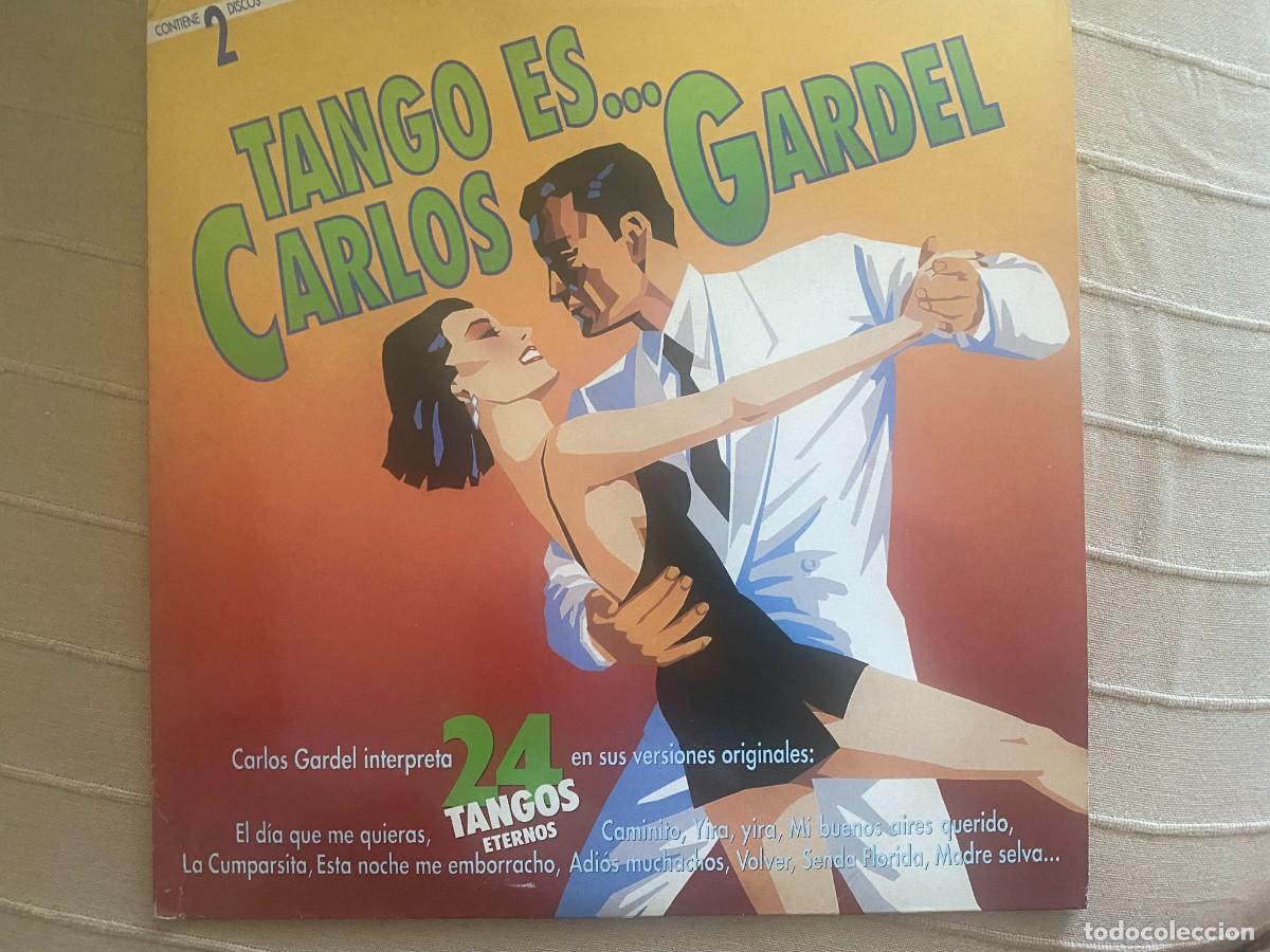 Discos de vinilo: LP CARLOS GARDEL - TANGO ES.... - Foto 1