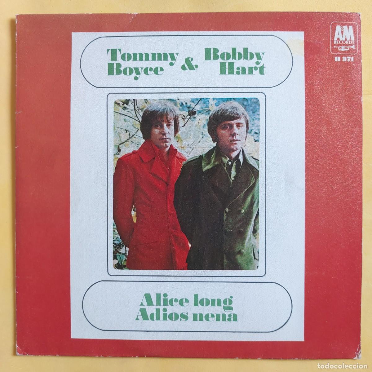Discos de vinilo: SINGLE * TOMMY BOYEE & BOBBY HART* ALICE LONG - Foto 1