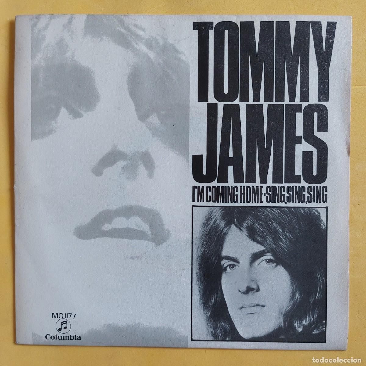 Discos de vinilo: SINGLE * TOMMY JAMES * I M COMING HOME - Foto 1