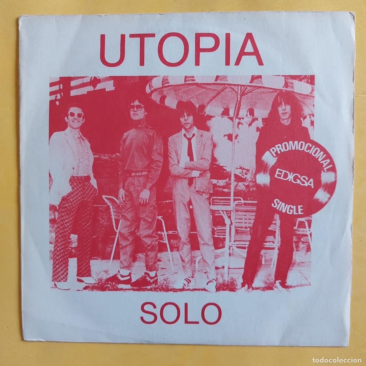 Discos de vinilo: SINGLE * UTOPIA + SOLO * PROMO - Foto 1