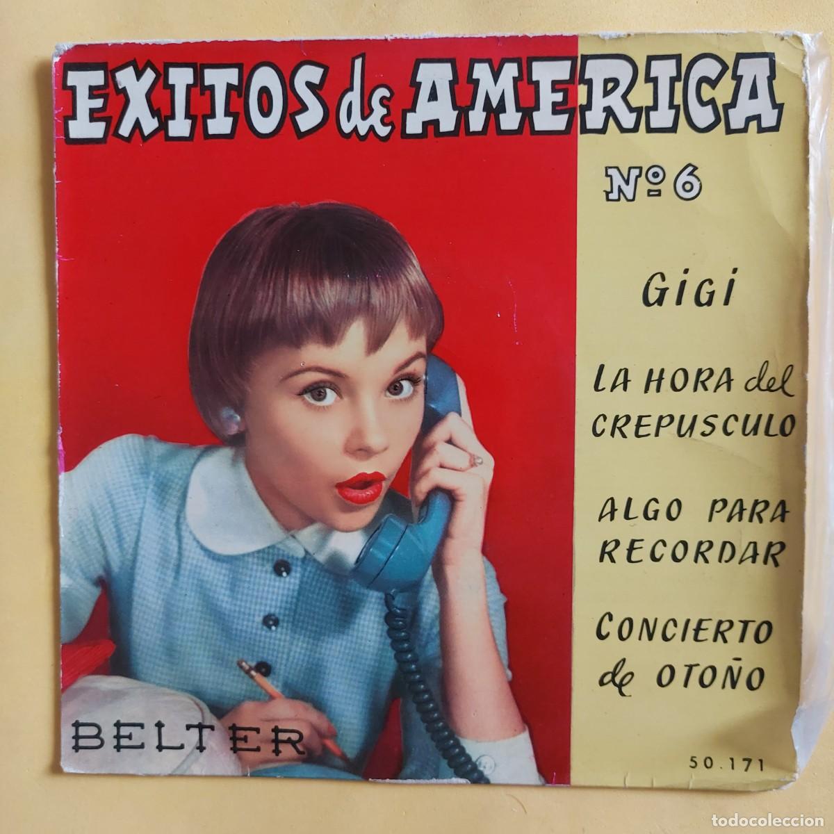 Discos de vinilo: EP * EXITOS DE AMERICA N&ordm; 6 * GIGI - Foto 1