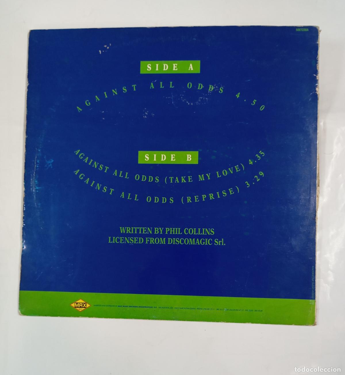Discos de vinilo: AGAINST ALL ODDS. WILLIE & CO. MAXI-SINGLE. TDKDA25 - Foto 2