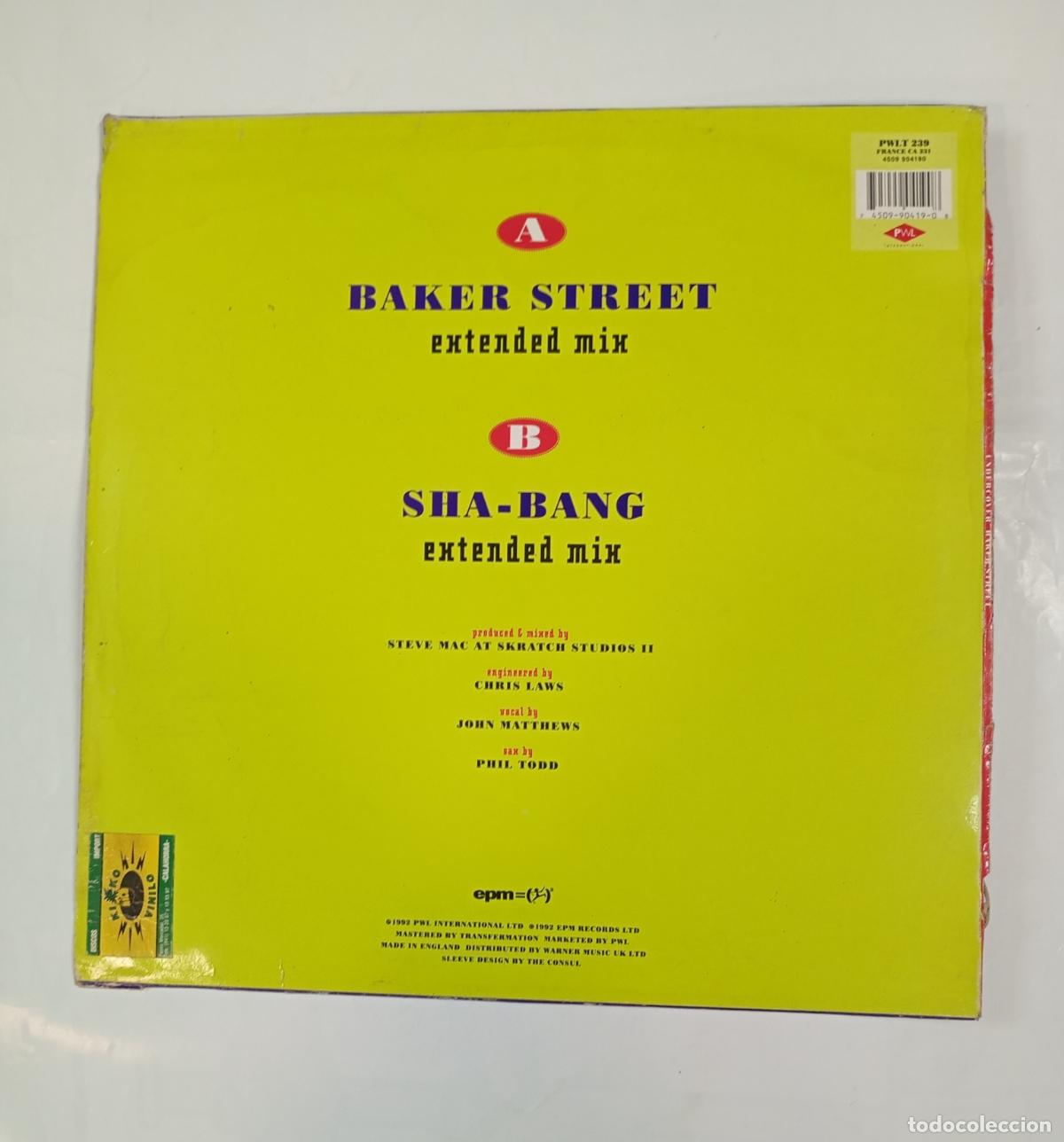 Discos de vinilo: UNDERCOVER. BAKER STREET. MAXI-SINGLE. TDKDA21 - Foto 2