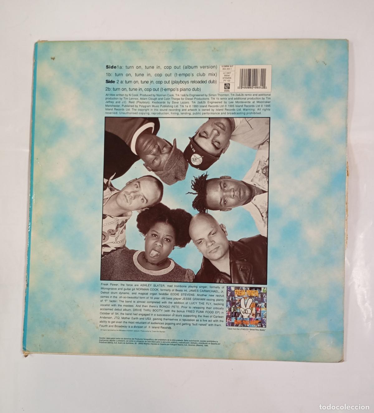 Discos de vinilo: FREAKPOWER. MAXI-SINGLE. TDKDA21 - Foto 2