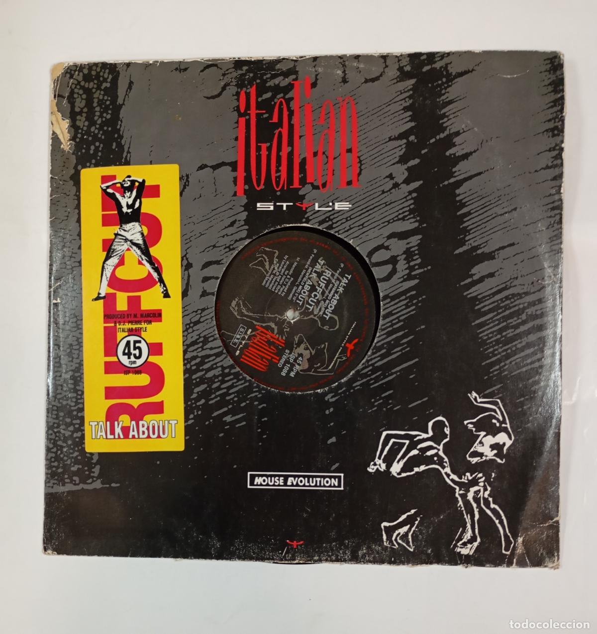 Discos de vinilo: ITALIAN STYLE. TALK ABOUT. MAXI-SINGLE. TDKDA21 - Foto 1