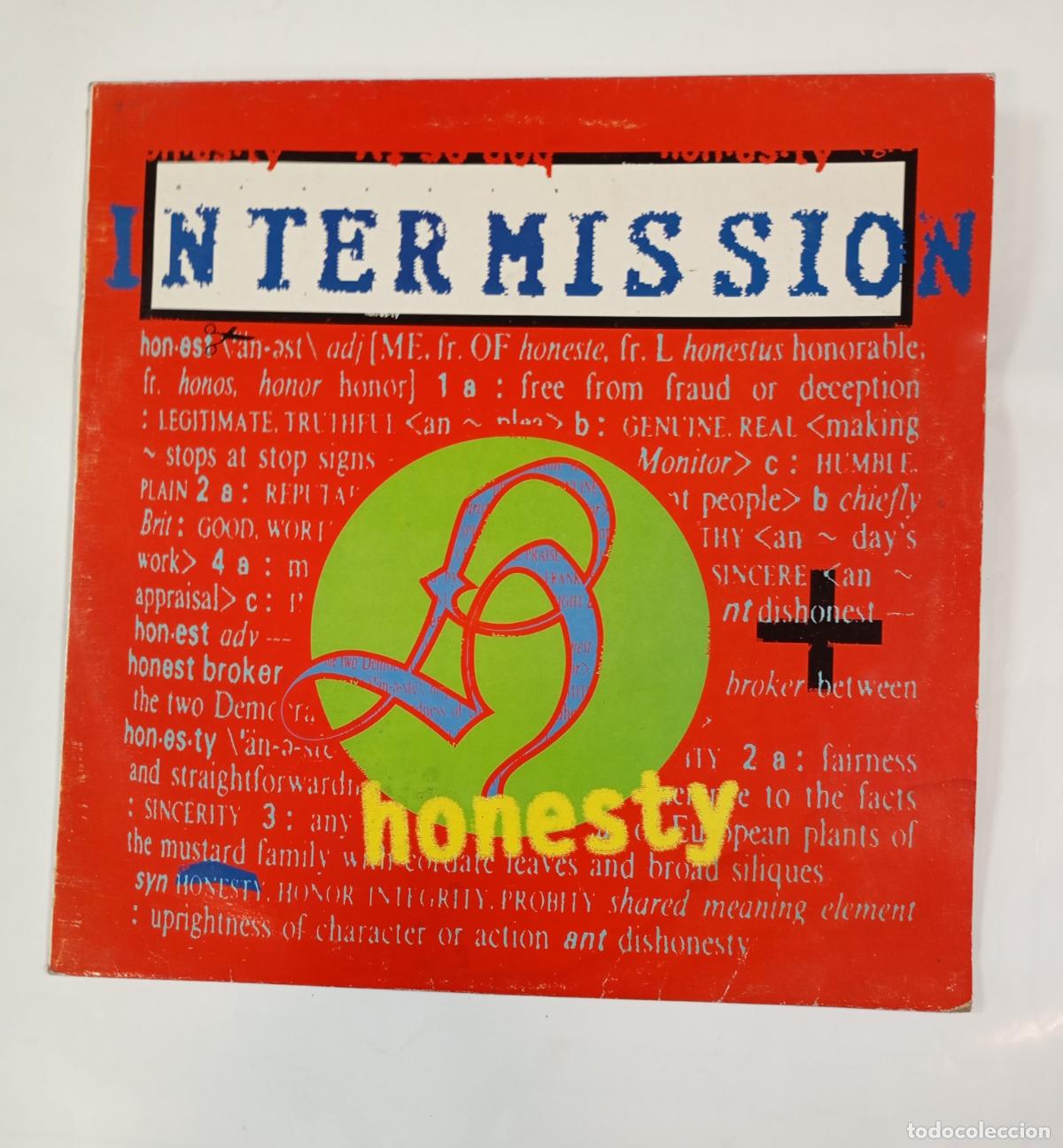 Discos de vinilo: HONESTY. INTERMISSION. MAXI-SINGLE. TDKDA21 - Foto 1