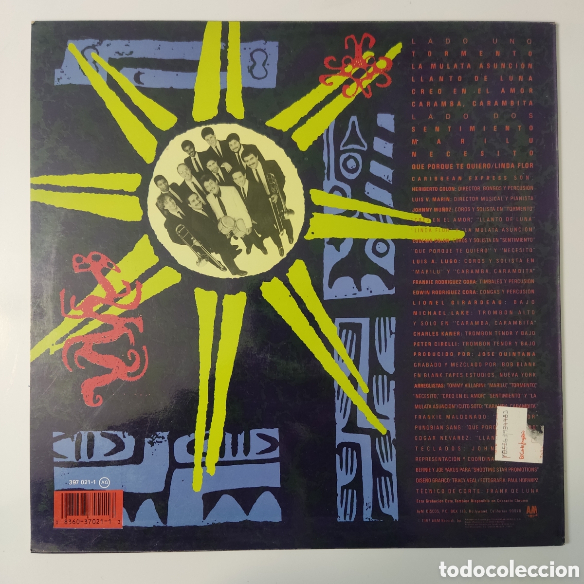 Discos de vinilo: CARIBBEAN EXPRESS - VINILO LP - Foto 2