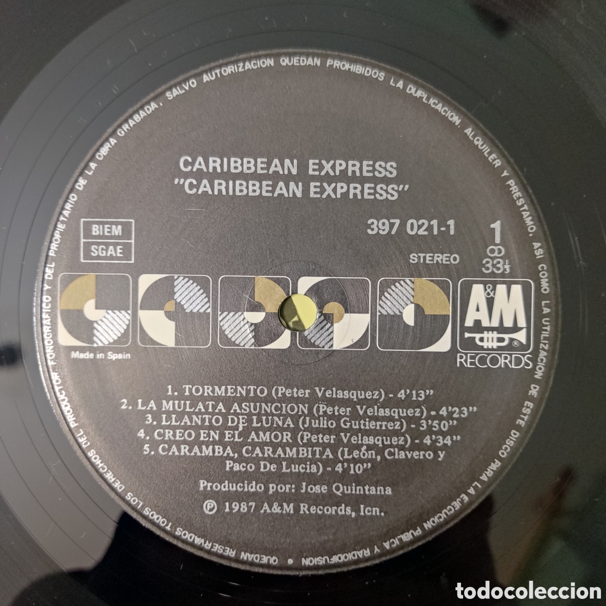 Discos de vinilo: CARIBBEAN EXPRESS - VINILO LP - Foto 3