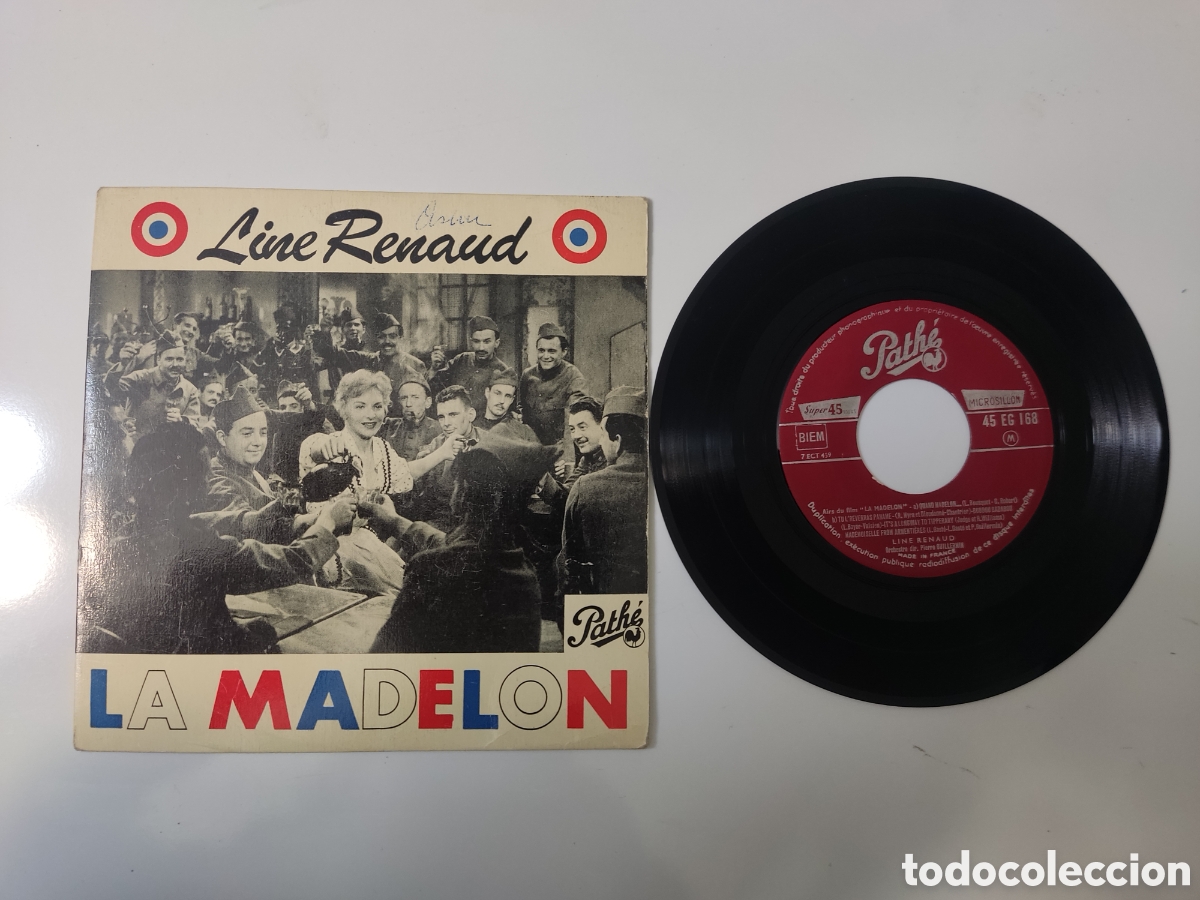 Discos de vinilo: LINE RENAUD La Madelon VINILO - Foto 1