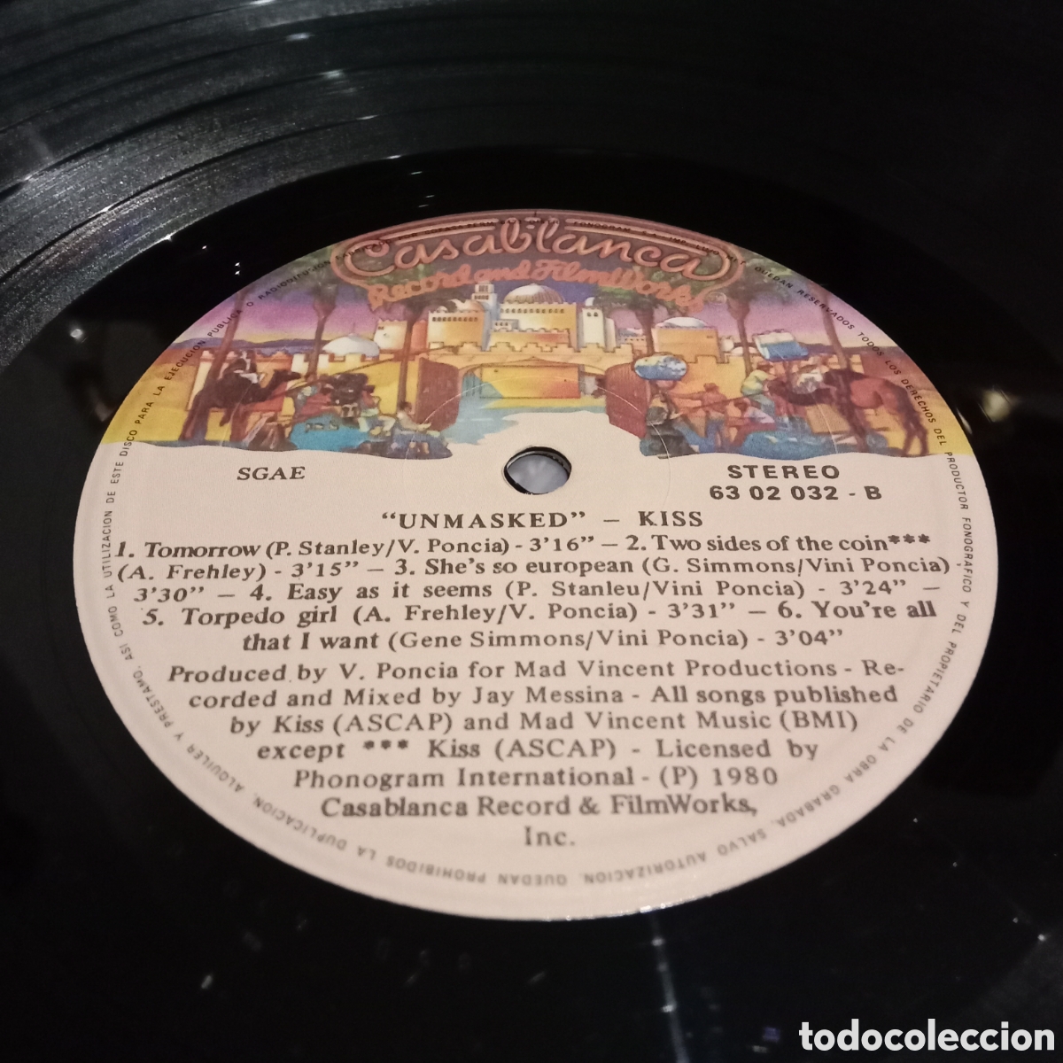 Discos de vinilo: KISS - UNMASKED - LP - Foto 5