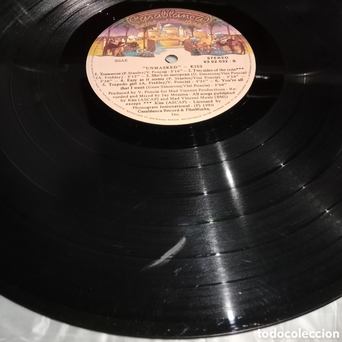 Discos de vinilo: KISS - UNMASKED - LP - Foto 6