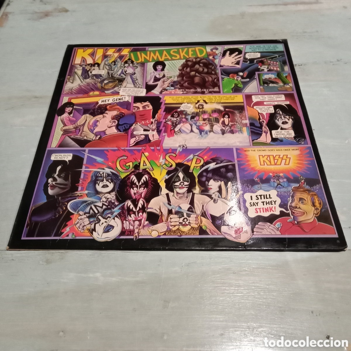 Discos de vinilo: KISS - UNMASKED - LP - Foto 1