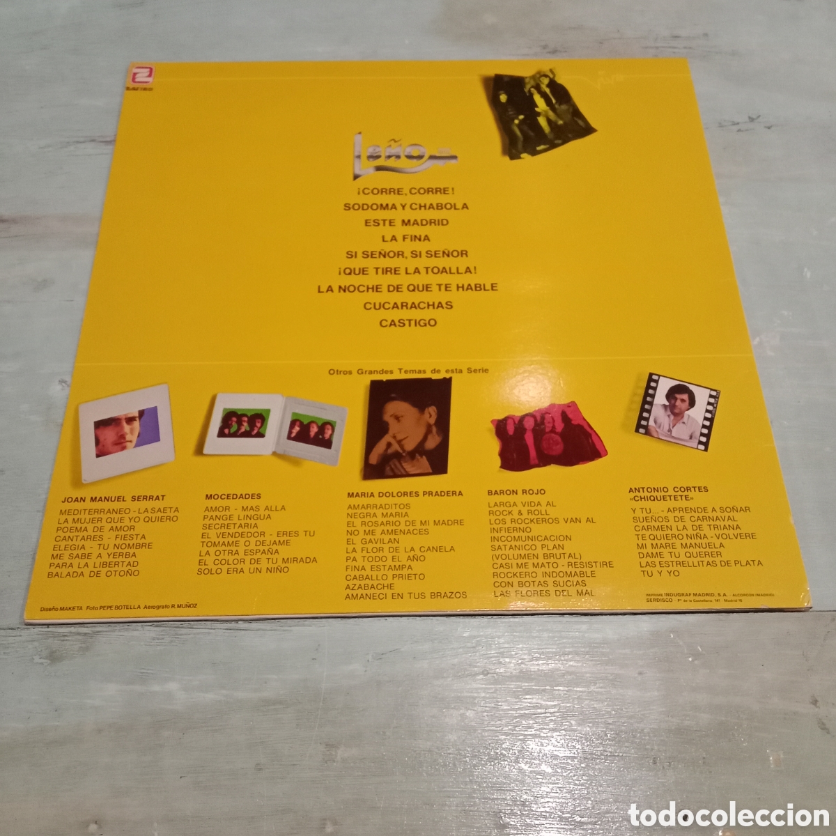 Discos de vinilo: LE&Ntilde;O - GRANDES TEMAS - LP - Foto 2