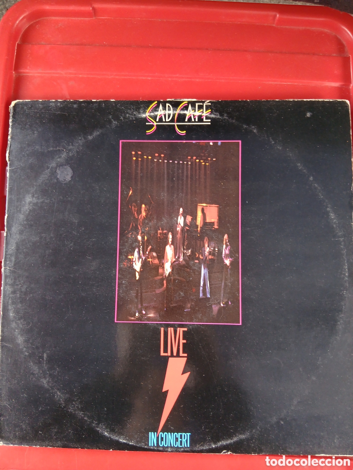 Discos de vinilo: Doble Lp de Sad Cafe. Live in concert. Raro.