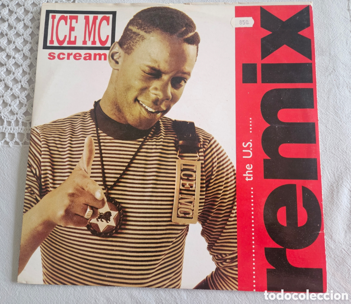 Discos de vinilo: Disco Ice Mc Scream Remix - Foto 1