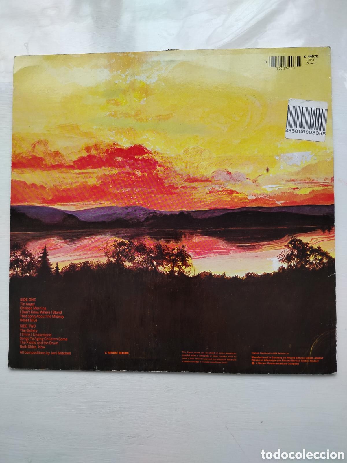 Discos de vinilo: Joni Mitchell LP Clouds - Foto 2