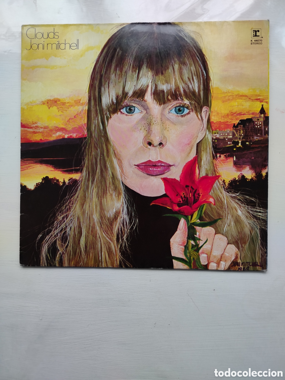 Discos de vinilo: Joni Mitchell LP Clouds - Foto 1