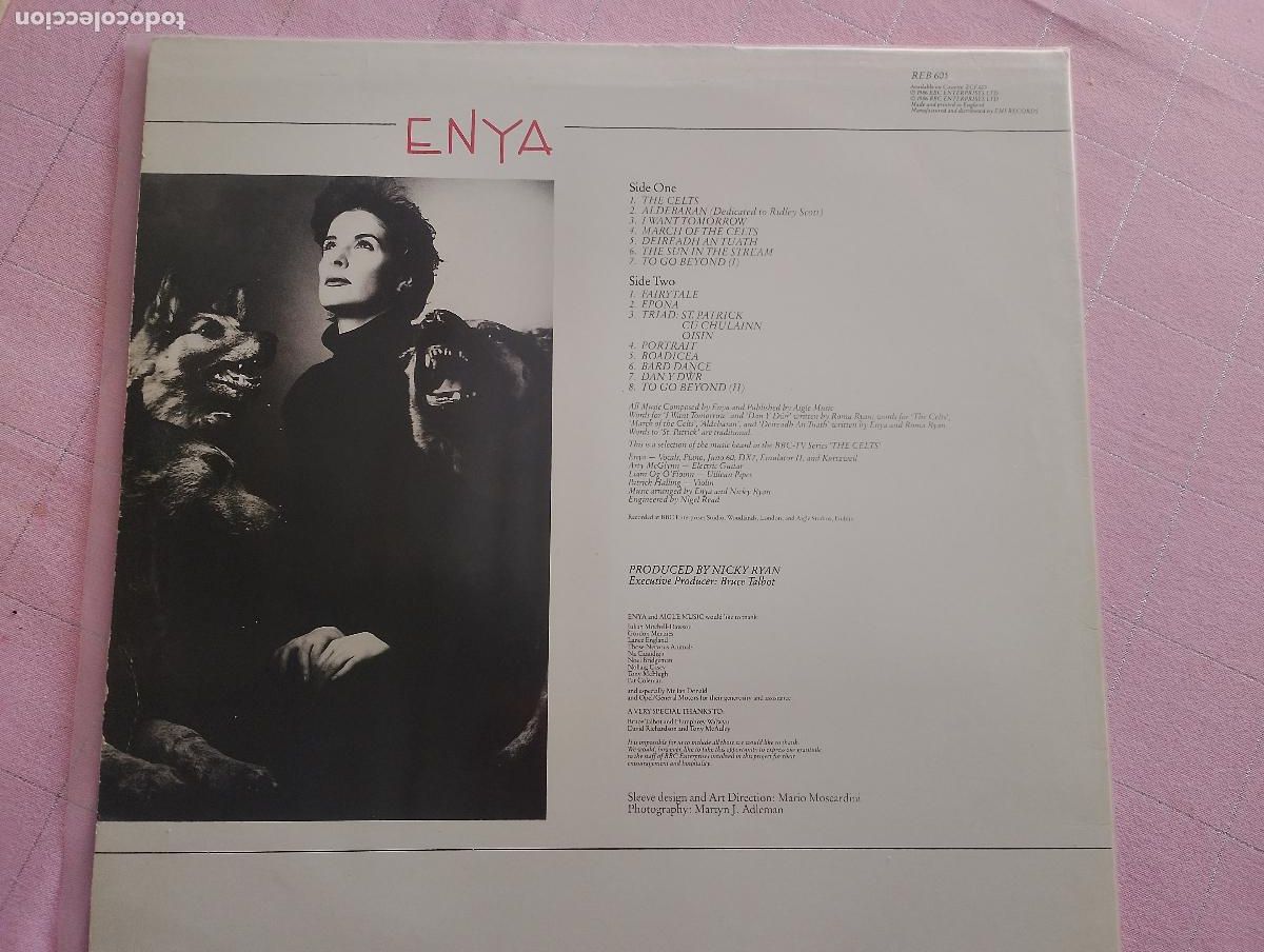 Discos de vinilo: Enya &lrm;&ndash; Enya 1990 ed espa&ntilde;ola - Foto 2