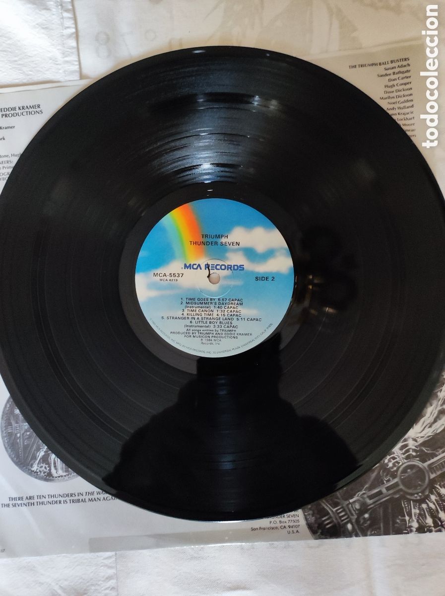 Discos de vinilo: TRIUMPH - THUNDER SEVEN - Foto 5