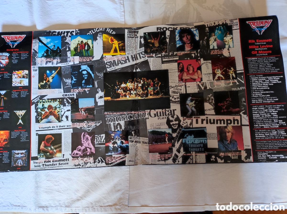 Discos de vinilo: TRIUMPH - STAGES (LIVE) - Foto 3